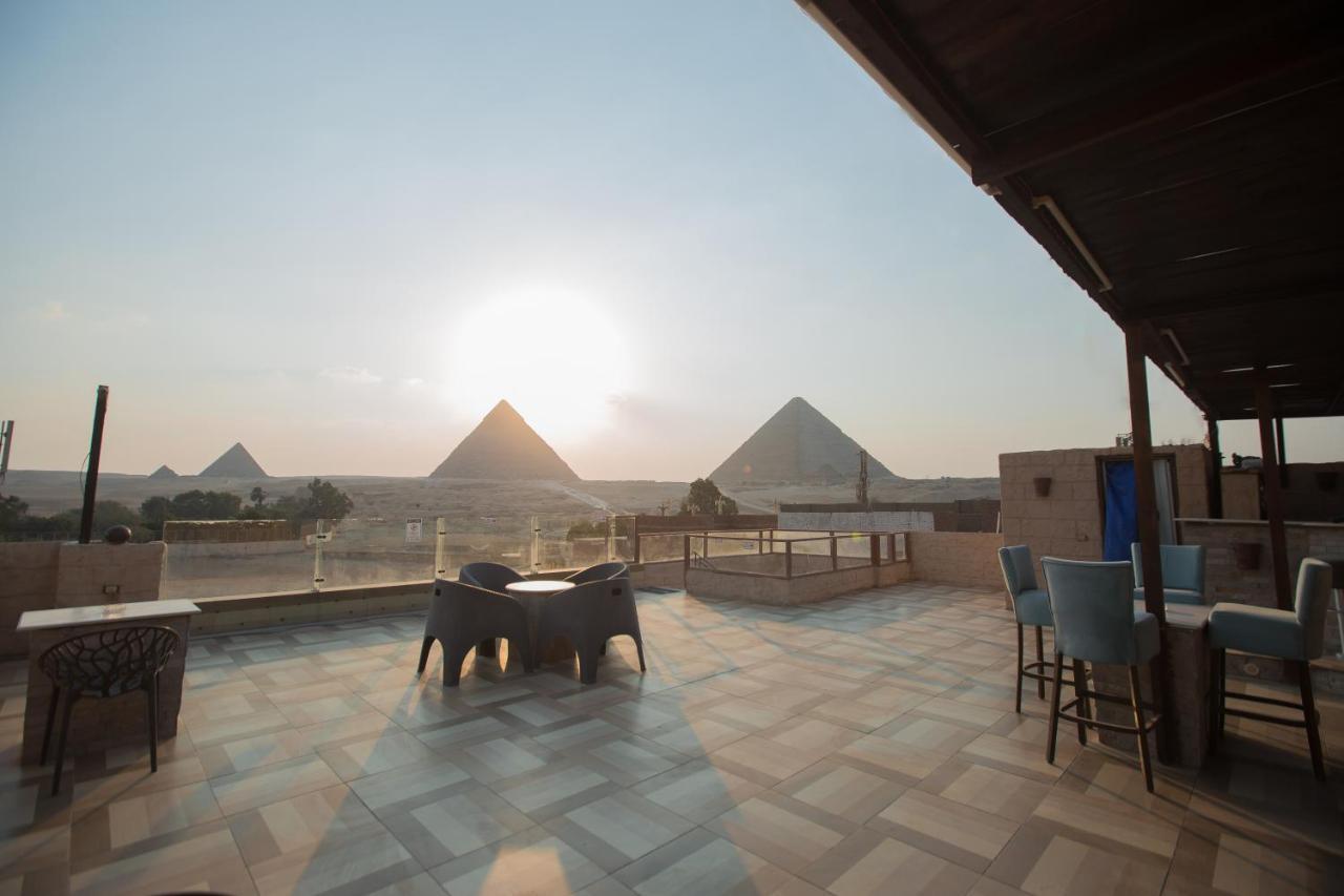 Kafret el-Gabal Cairo Pyramids View Inn מראה חיצוני תמונה