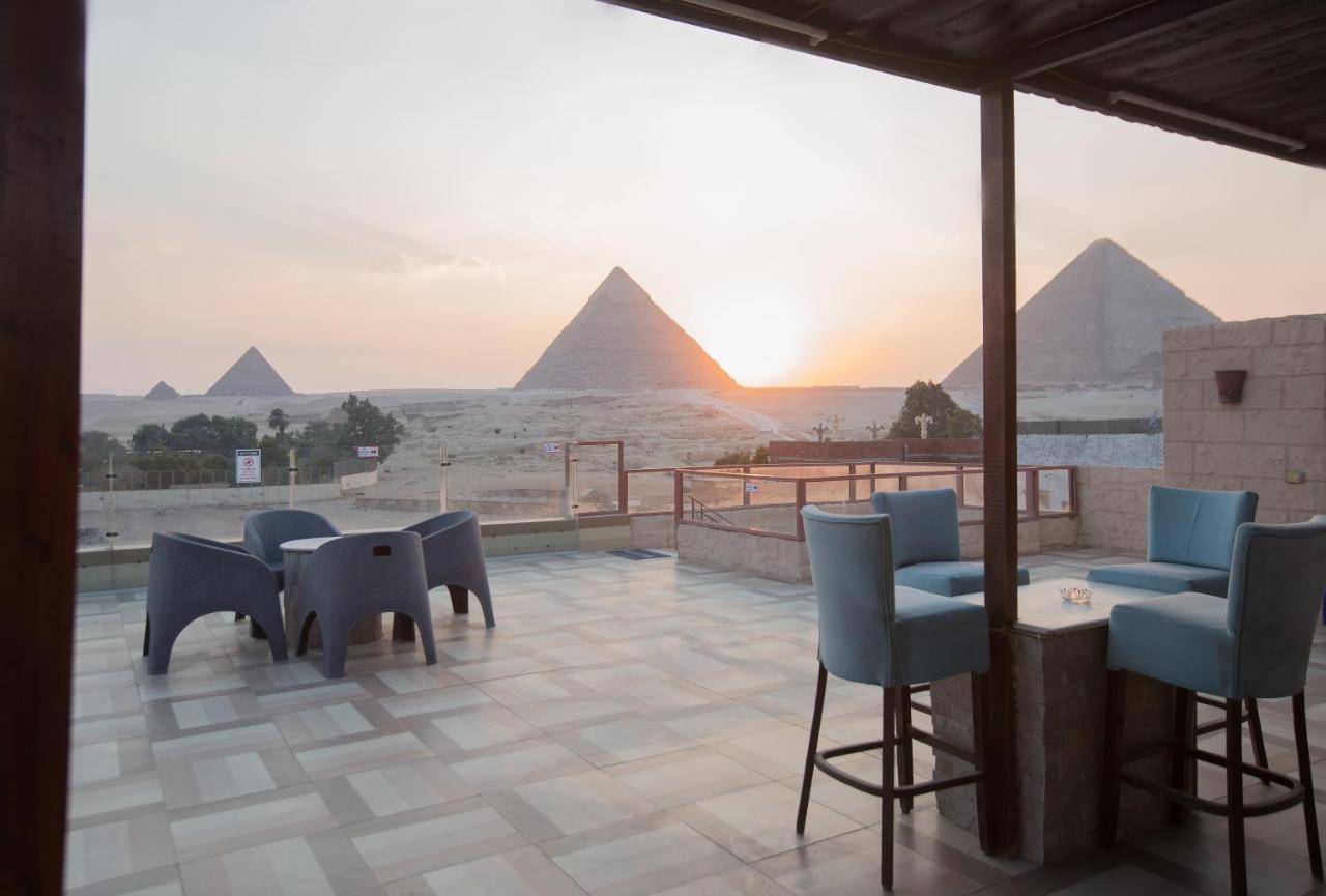 Kafret el-Gabal Cairo Pyramids View Inn מראה חיצוני תמונה