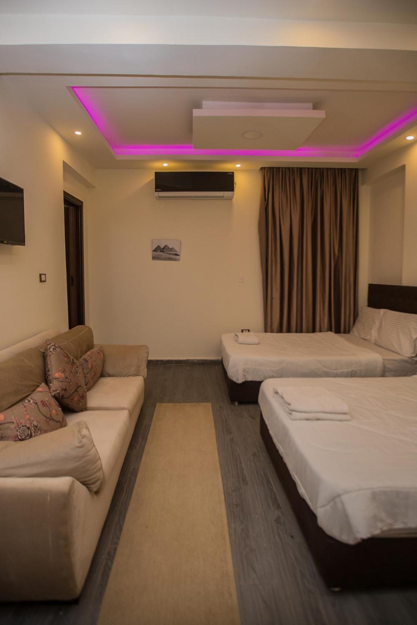 Kafret el-Gabal Cairo Pyramids View Inn חדר תמונה